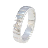 Carla Romantic White Solitaire Band